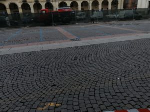 lavori in piazza Duomo