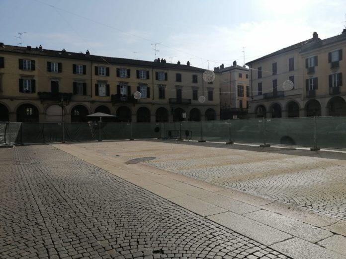 lavori in piazza Duomo