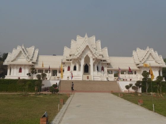 Tempio tailandese a Lumbini