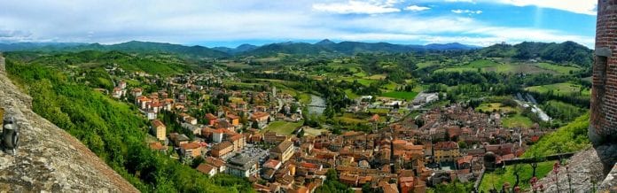 Vista di Gavi