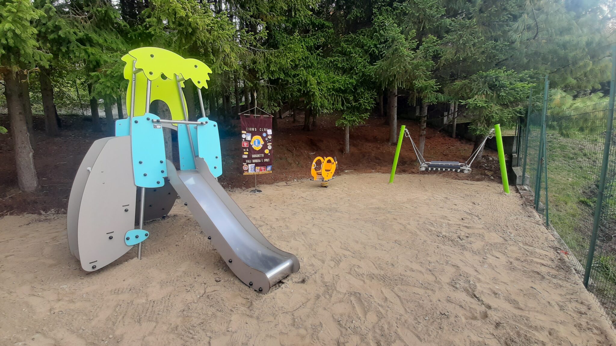 A Piuzzo un parco giochi per bambini disabili.