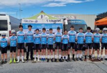 Tutta la squadra dei “Cinghiali” novesi sui percorsi liguri