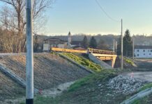 Strada 162 per Monterotondo: aperto il nuovo ponte sul Neirone